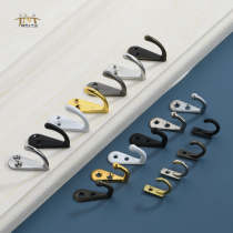 Imitation ancient door behind mini ornaments single hook antique hanging clothes hook small hook alloy special small hook