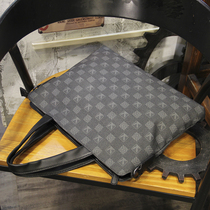 New Mens Handbags Business Casual Shoulder Bags Horizontal Computer Briefcases Simple Fashion File Bags Trendy