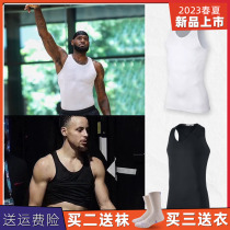 Player version of basketball training tight vest male sports vest high speed dry running fitness Short sleeveless summer