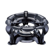 Stainless steel thick alcohol stove boiled tea restaurant boiling water insulation heating alcohol lamp warm tea stove teapot base Tea stove