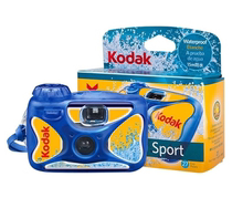 Diving US Kodak underwater disposable film waterproof camera Ski underwater underwater Extremely cold land and water rainy day