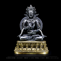 Nxis ten Tibetan Buddhism 17-century style pure silver bronze-golden days such as coming to Buddha like Buddhist supplies ancient play