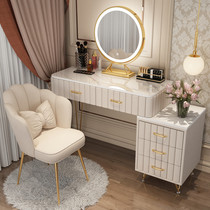 Multifunctional bedroom dressing table Nordic Net red ins Wind storage cabinet modern simple one small apartment makeup table