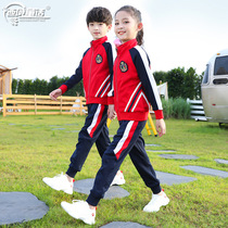Primary school uniforms spring and autumn suits for men and womens sports class uniforms trousers autumn and winter two-piece kindergarten Garden uniforms