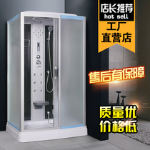 Integrated shower room Integrated household partition glass bath room Shower room Bath room Steam sauna