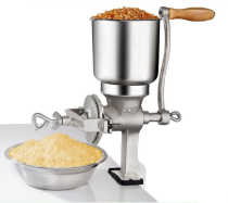 Hot-selling self-brewed beer (hand-cranked Malt crushing grinder) (grinding disc high hopper type) home-brewed beer
