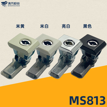 Telescopic swivel tongue lock compression twist train lock electric cabinet door lock MS813