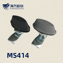 MS414 Rotary tongue lock Distribution cabinet door lock Switch control cabinet door ring network cabinet lock Industrial equipment door lock