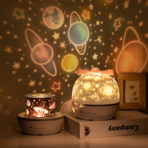 Starry sky projector luminous toy 3d light Happy birthday music box gift Luminous ocean dream childrens