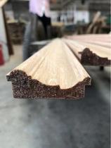 Solid wood line border line frame line door sleeve line ceiling corner line armrest background wall line is customized according to customer size