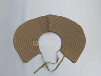 Thickened labor protection shoulder pads Old-fashioned yellow canvas construction site shawl Construction shoulder pads Reinforced heavy and hard shoulder pads
