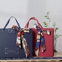 Mooncake packaging gift box spot moon cake empty box custom high-grade portable moon cake gift box 6 grain 8 moon cake packaging box