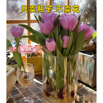 Net Red Acrylic Woke Flowers Bucket Flowers FLOWERS PLASTIC FLOWERS PLASTIC HOME FLOWER SHOP SPECIAL PROFESSIONAL SQUARE TRANSPARENT LARGE NUMBER