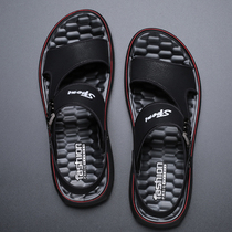 Sandshoes Men 2022 Spring Summer New Korean version trendy outdoor wearing dual purpose Driving casual Soft bottom genuine leather beach shoes