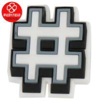 Carlochi shoe buckle accessories 2021 New Smart star letter series character# detachable jewelry 10007020