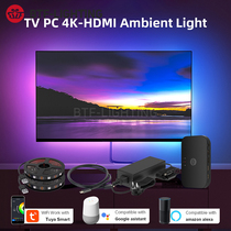 TV vibe colorful atmosphere light set 2812 support with screen graffiti APP God light pollution display light strip