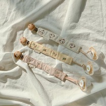 LLK | Korean Dottodot limited baby baby pacifier anti-drop chain soothing toy lanyard
