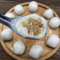 Northeast handmade yuanxiao five kernel black sesame big yuanxiao tangyuan shake glutinous rice milling noodles yuanxiao 500g