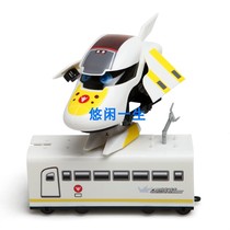 Genuine RuiTV Train Man High Speed Rail Man Toy 02 Guangming Full Set of 8 Deformable Combination with Car