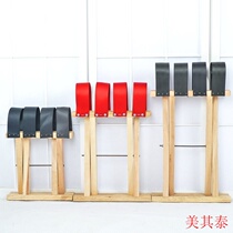 Portable stool Maza folding camping wood cross stool strong large student small bench Beach solid wood