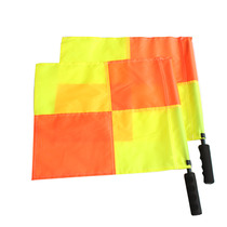  Referee patrol flag Football corner flag Player flag Corner flag Side cutting flag Referee flag Signal issuing flag Referee tactical flag