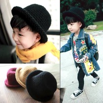 Childrens hat new Korean version winter parent-child small and medium-sized childrens thick wool hat 6 top hat fisherman hat tide male adult 6