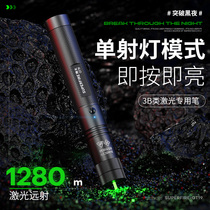 Shenhuo laser pointer strong light USB radium long spot lamp sales department sand table pen teaching indicator pen green flashlight