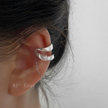 Advanced Sensation Flow Suear Clips Without Earthy Holes Womens Spring 2022 New Tide Ear Bone Clip Earrings Temperament Lukewarm Air Ear Accessories