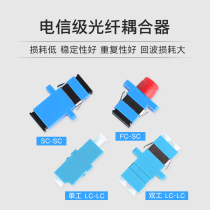  Fiber Optic flange coupler SC-SC-FC-LC-LC Flange connector Fiber optic adapter Carrier-grade adapter