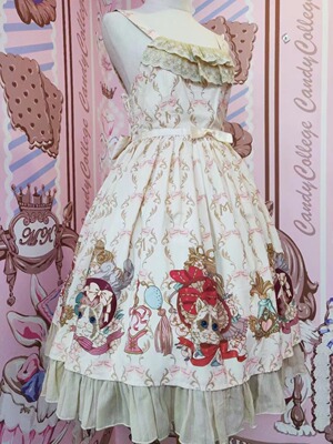 taobao agent [Dream and Treasure Spot] National Brand Lolita Mousse-Mousse-Chanel Cat JSKB