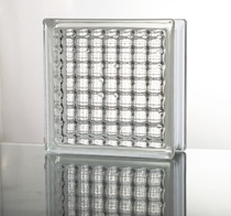  Hollow glass brick Crystal parallel grain crystal brick Glass brick