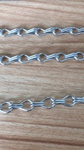 Special price galvanized lamp chain chain fluorescent lamp hanging chain galvanized iron chain melon seed chain one bag 10 meters
