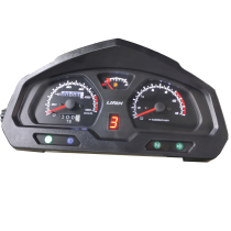 Lifan 125 motorcycle Real Madrid IV LF150-2D instrument assembly gear odometer tachometer upper shell lower shell
