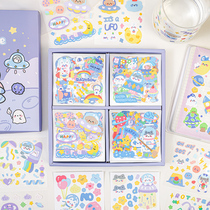 South Korea cute sticker decoration small pattern ins wind hand account sticker r hand account material 100