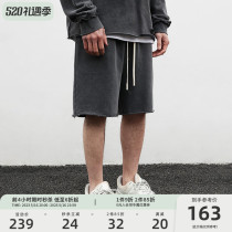 Climax Vision is a swirling coat with old pure color casual shorts sports loose coil five pants tide