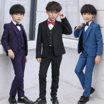 Children suits suit Playboy birthday gown boy Western-style little boy jacket CUHK Piano Show Costume