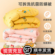 Pure Cotton Children Quilt Autumn Winter Season Universal Winter Baby Cotton Quilted By Winter Small Quilt Winter Quilted By Kindergarten Spring Autumn Quilt