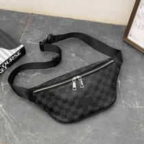 Hong Kong 2020 new men and women with the same bag fashion Joker shoulder bag cross bag chest bag Leisure running bag