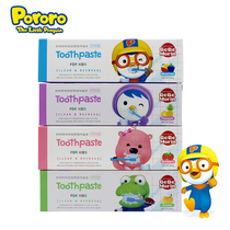Pororo children low fluoride toothpaste fruit flavor anti-decay BeBeMorin baby baby can swallow toothpaste