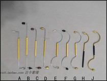 Ancient and modern purple edge Yixing handmade teapot tools Purple sand pot to make the inner single fruit mesh regularizer bending single fruit