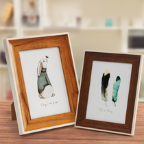 ps sparkling photo frame Wedding Dress Photo of True Child Frame hanging wall Pendulum Table 5 Inch 16-inch photo frame