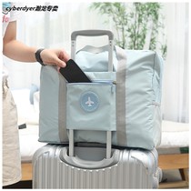 Large capacity travel bag female short-distance travel handbag waiting for delivery bag clothes storage bag fitness lever luggage bag