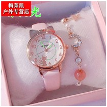 Childrens watches girls waterproof drop-proof cartoon children primary school students girls electronic watches