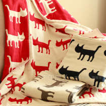 Mini - defective treatment of pure cotton gauze baby summer towel for baby baby is covered by autumn and winter 2 pieces