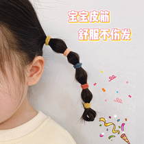 Childrens small rubber band Hairband headdress Korean girl baby Princess tie hair does not hurt hair elastic head rope hair accessories