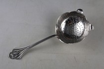 British sterling silver tea leak (Western collectibles-craft antique silverware-home art decorations)