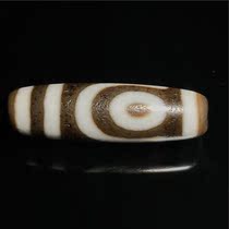 One thing one certificate Tibetan facsimile products High oil weathering Supreme two-eyed Tianzhu Necklace pendant Tianzhu Collection