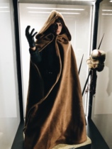1 6 soldiers ancient big hat cloak Star Wars Luke same cloak non-real person parts