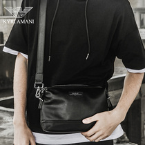 Vigan Armani 2021 new mens casual shoulder bag sports shoulder bag mens personality fashion small bag Tide brand
