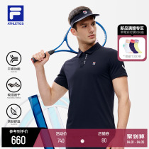 FILA ATHLETICS Official Man Short Sleeve POLO2022 Summer New Fashion Casual Tennis